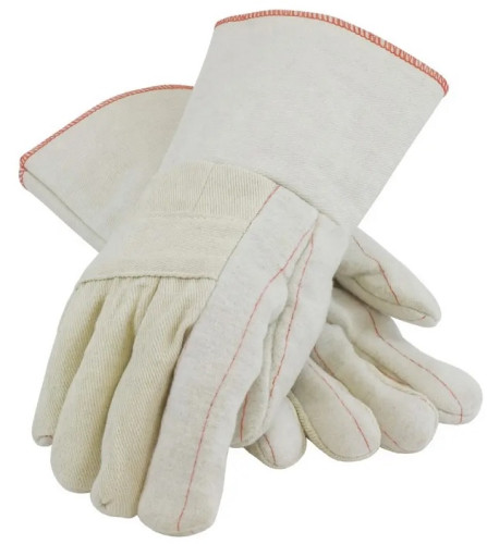 Hot mill glove, double palm hot mill glove & industrial working glove